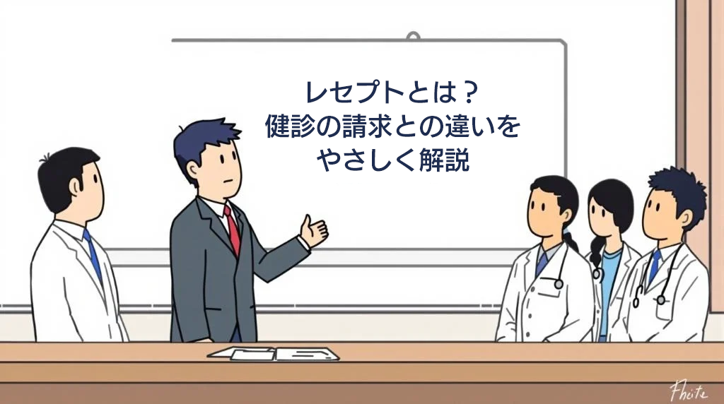 レセプトとは？健診の請求との違いをやさしく解説